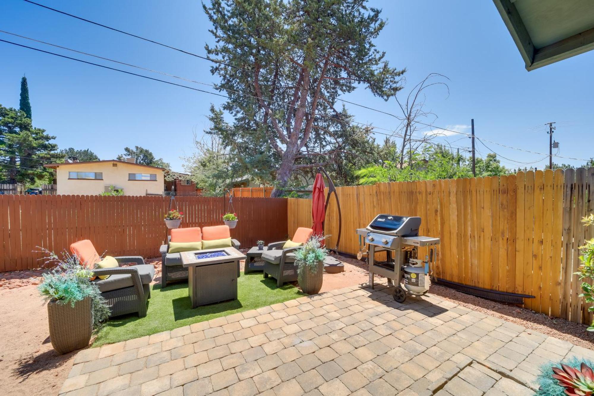 הוילה Red Rock Retreat With Patio 3 Mi To Downtown סדונה מראה חיצוני תמונה