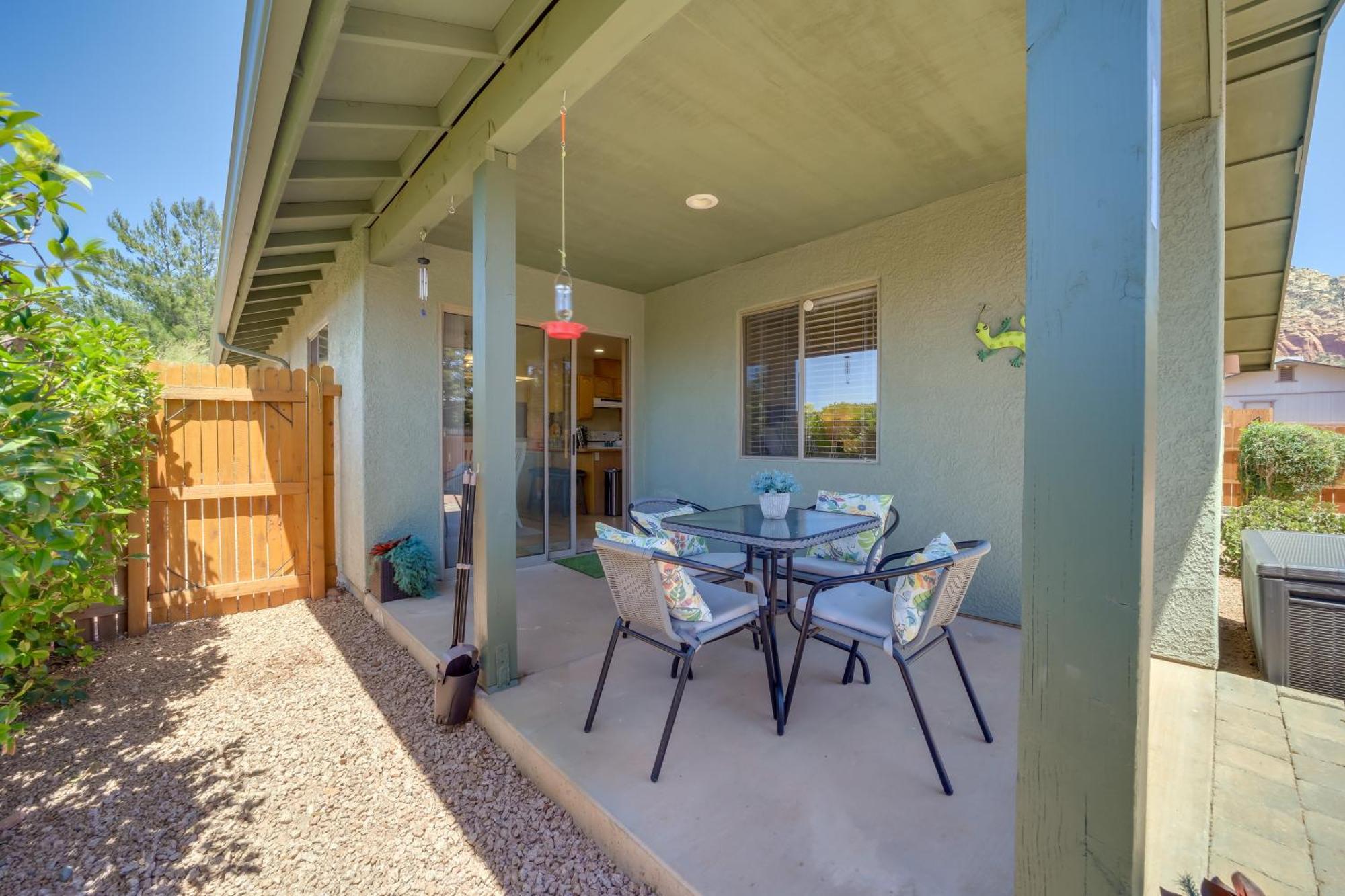 הוילה Red Rock Retreat With Patio 3 Mi To Downtown סדונה מראה חיצוני תמונה